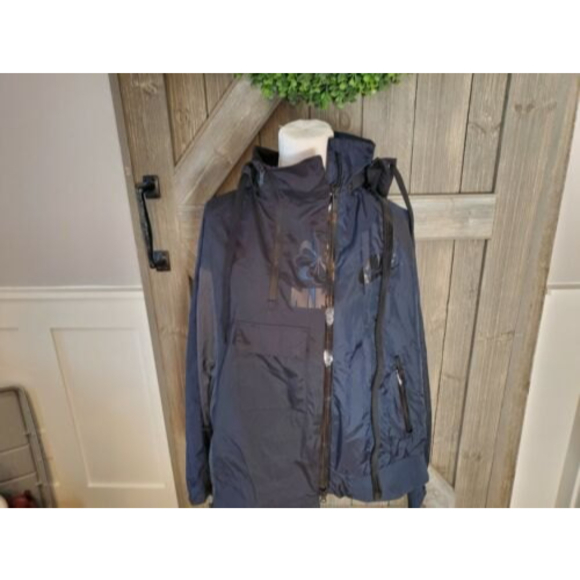 $500 NIKE NikeLab X SACAI WOMEN'S DOUBLE-ZIP JACKET CD6297-010 Size Small - Picture 4 of 11